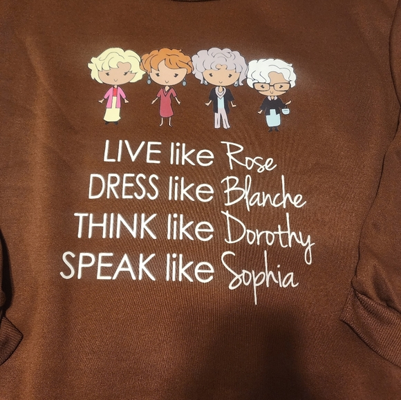 SHEIN Women's Golden Girls 👧 Sweatshirt - Picture 3 of 6
